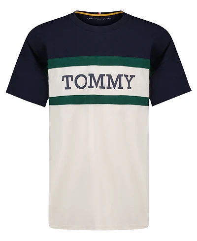 Tommy Hilfiger Boys' 8-20 Color-Block Short-Sleeve T-Shirt
