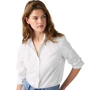 Levi's Women's Carlile Classic Poplin Long-Sleeve Shirt