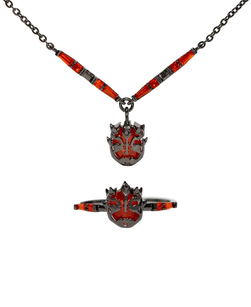 Girls Crew Crystal Star Wars Darth Maul Ring