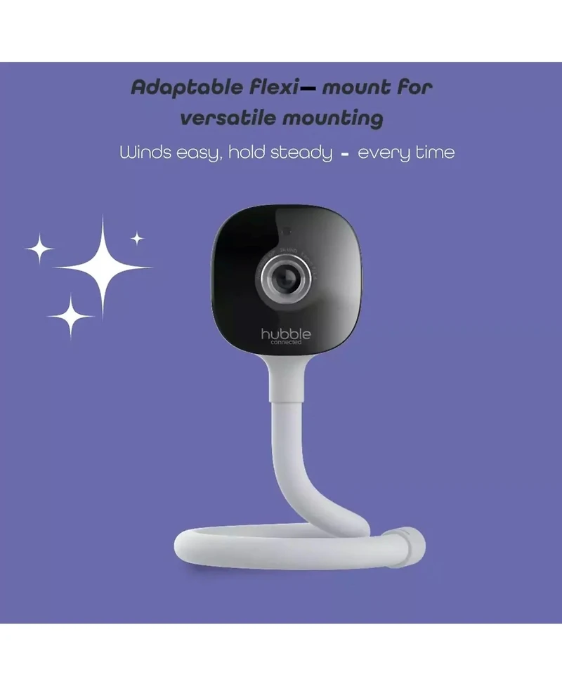 Hubble Connected GoBaby Ai Cam 2K Uhd Baby Smart Monitor with Ehanced Features