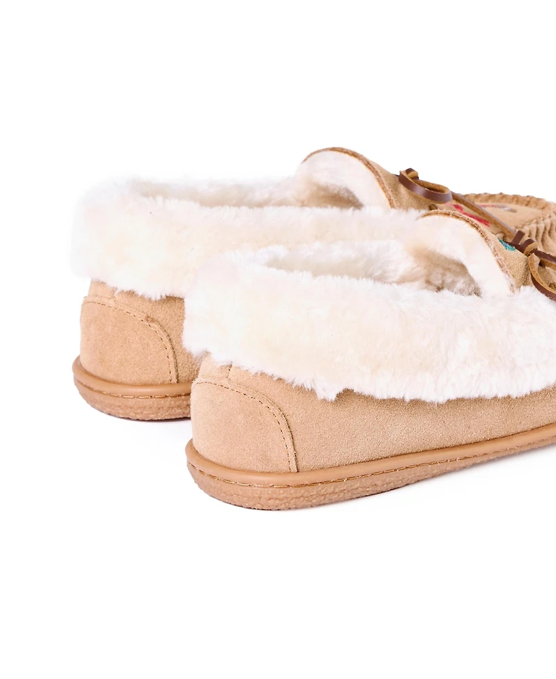 Minnetonka Women's Camp Collar Moc Slipper