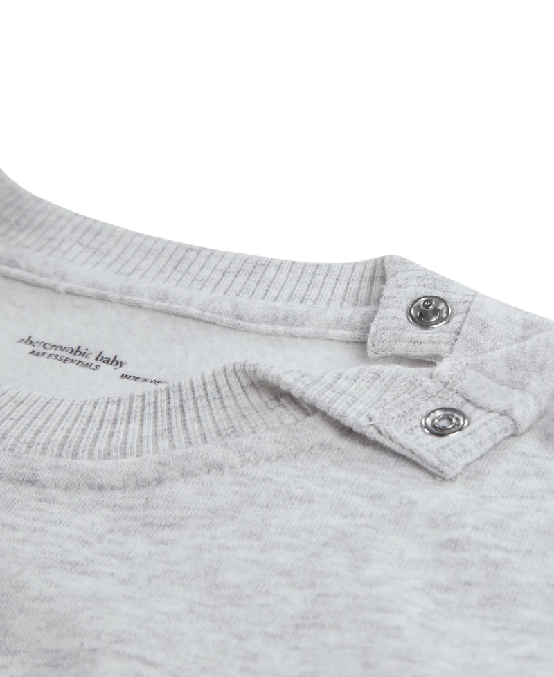 abercrombie kids Baby Boys' and Girls' Long-Sleeve Sweatshirt