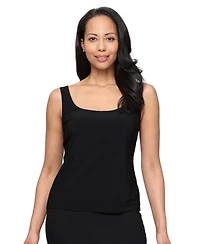 Alex Evenings Petite Jacquard Scoop Neck Tank Top and Jacket, 2-Piece Set
