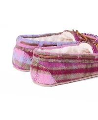 Minnetonka Women's Cally Plaid Slippers