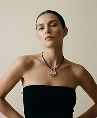 The M Jewelers Cubic Zirconia Bibi Pendant Necklace