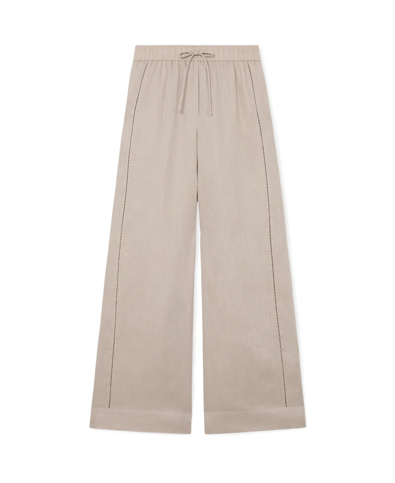 Reiss Women's Riley Lightweight Wide-Leg Pants