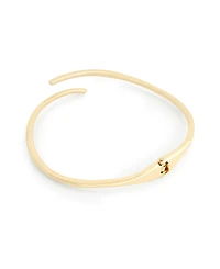 Robert Lee Morris Soho Gold Fluid Bypass Round Collar Necklace