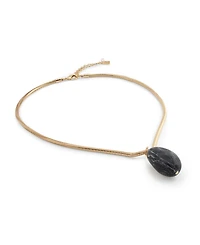 Robert Lee Morris Soho Onyx Stone pendant Necklace
