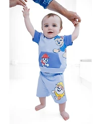 Paw Patrol Toddler Boys' 2-Piece (2T- 4T)Hooded Tee and Shorts Set