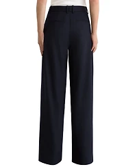 Reiss Women's Solene Wool-Blend Wide-Leg Trousers