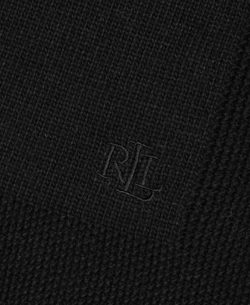 Lauren Ralph Texture Edge Knit Ruana