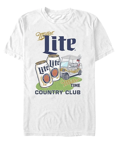 Fifth Sun Men's Miller Lite Golf Pinup T-Shirt
