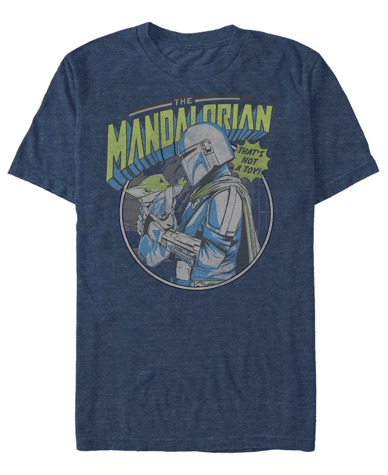 Fifth Sun Men's Star Wars Mandalorian Child Hold T-Shirt