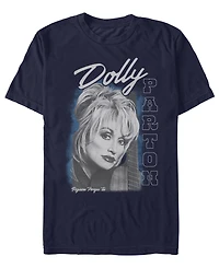 Fifth Sun Men's Dolly Parton Dolly Guitar T-Shirt
