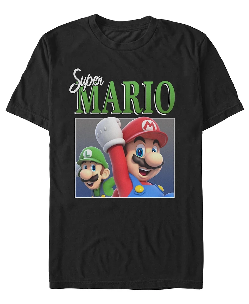 Fifth Sun Men's Nintendo Mario Fist Up T-Shirt