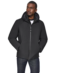 Dkny Men's Midweight Stretch Hooded Puffer Jacket