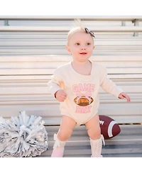Sweet Wink Baby Girls Game Day Glitter Bow Baby Headband