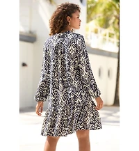 Lascana Women's Printed Tunic Dress