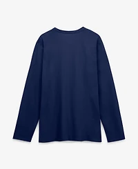 Logo Athletic Men's College Navy Seattle Seahawks Primary Long Sleeve T-Shirt