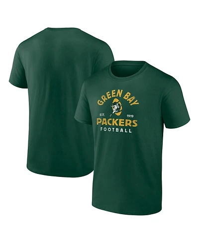 Logo Athletic Men's Green Bay Packers Vintage Arch T-Shirt