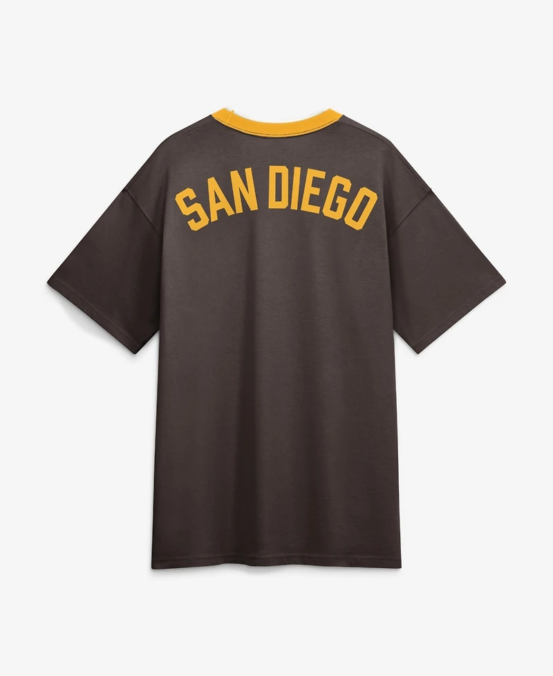 Nike Men's Brown San Diego Padres Cooperstown Collection Ringer T-Shirt