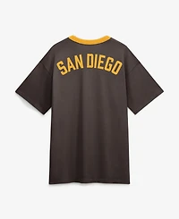 Nike Men's Brown San Diego Padres Cooperstown Collection Ringer T-Shirt