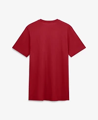Nike Men's Red Cleveland Guardians Tri-Blend Logo T-Shirt