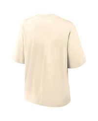 Nike Women's Cream Kansas City Chiefs Vintage Mod Boxy T-Shirt