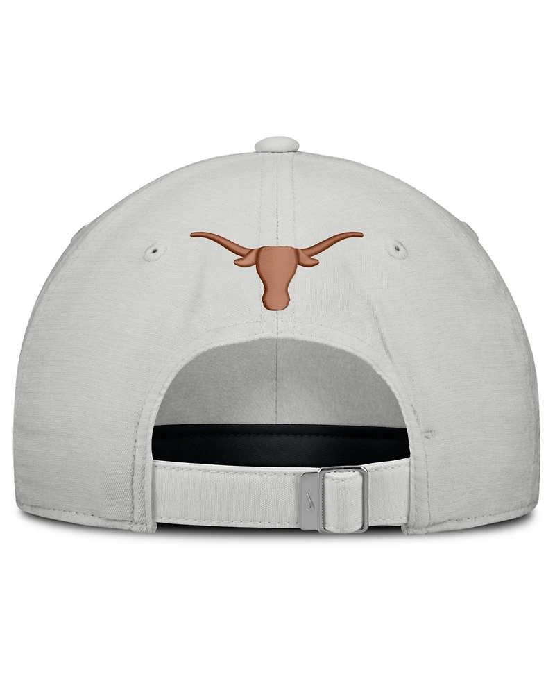 Nike Men's and Women's Gray Texas Longhorns 2026 On-Field Gameday Club Adjustable Hat