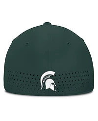 Nike Men's Green Michigan State Spartans Gameday Aerobill Swooshflex Dri-fit Hat