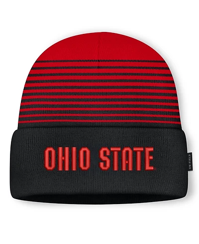 Nike Men's and Women's Scarlet/Black Ohio State Buckeyes On-Field Utility Knit Hat