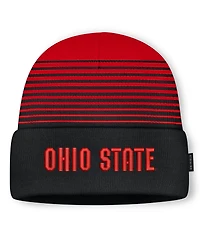 Nike Men's and Women's Scarlet/Black Ohio State Buckeyes On-Field Utility Knit Hat