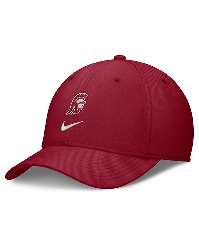 Nike Men's Cardinal Usc Trojans Rise On-Field Swoosh Flex Dri-fit Hat