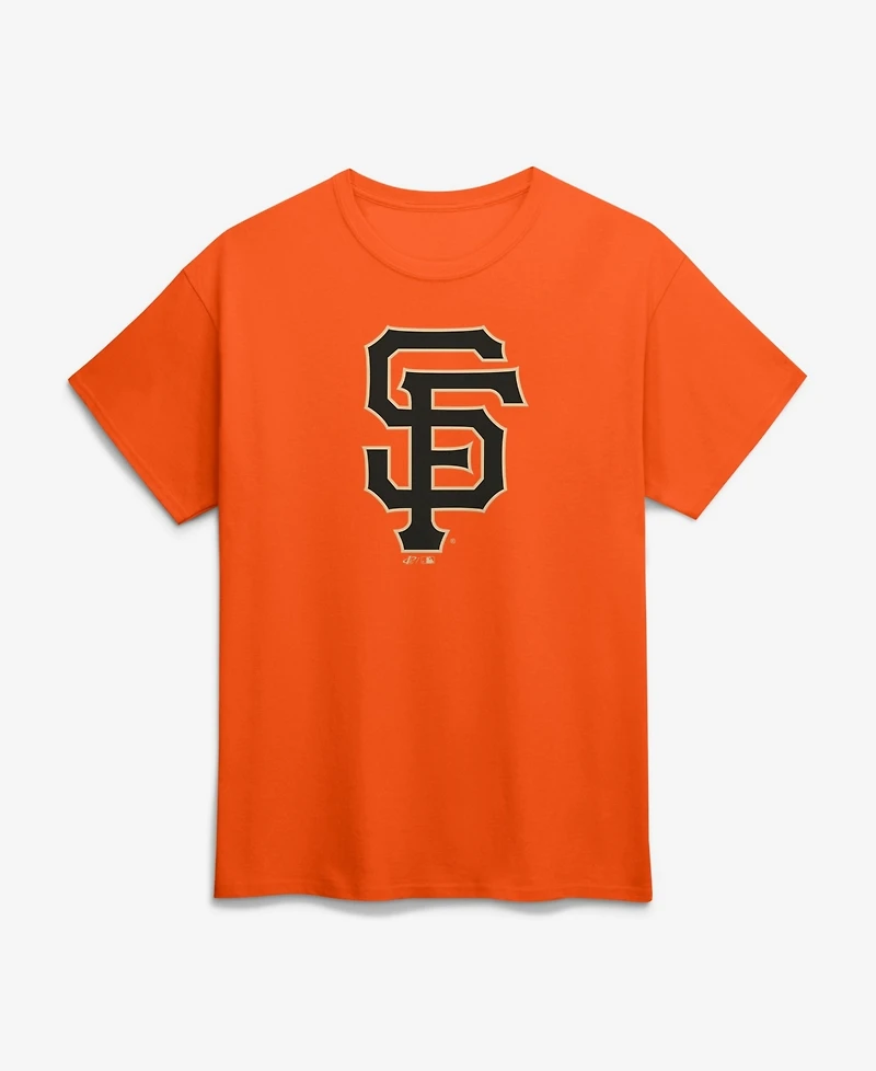 Logo Athletic Men's Orange San Francisco Giants T-Shirt