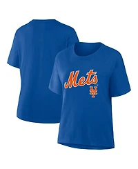 Fanatics Women's Royal New York Mets Lockup Legacy T-Shirt