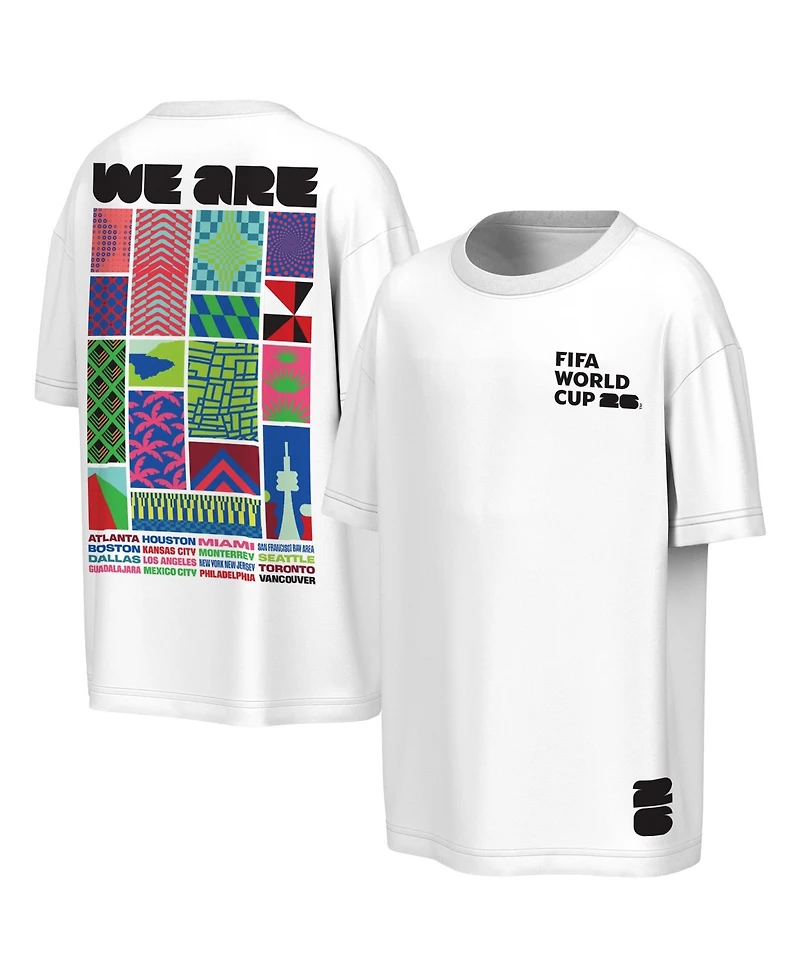 Outerstuff Men's White Fifa World Cup 2026 All City Spectacle T-Shirt