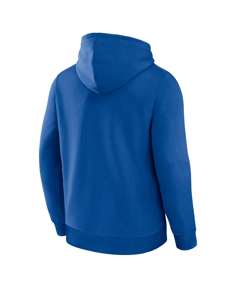 Logo Athletic Men's Royal New York Mets Wordmark Hoodie