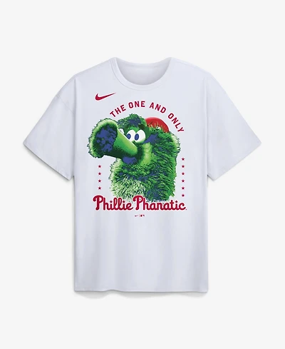 Nike Men's White Philadelphia Phillies Phillie Phanatic Local Max90 T-Shirt