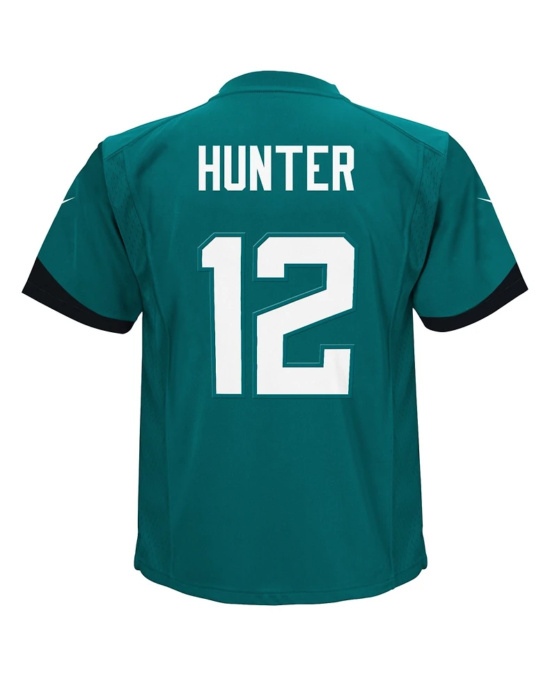 Nike Baby Boys and Girls Travis Hunter Teal Jacksonville Jaguars Team Game Jersey