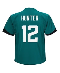 Nike Baby Boys and Girls Travis Hunter Teal Jacksonville Jaguars Team Game Jersey