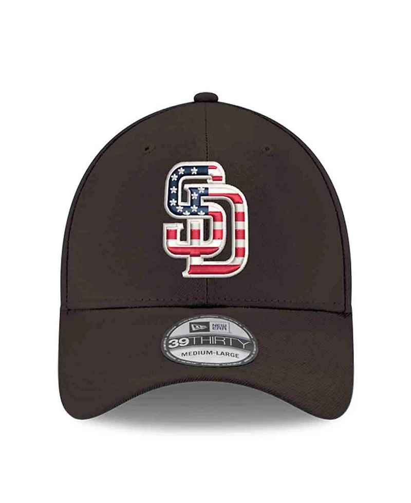 New Era Men's Black San Diego Padres America 250 39THIRTY Flex Hat