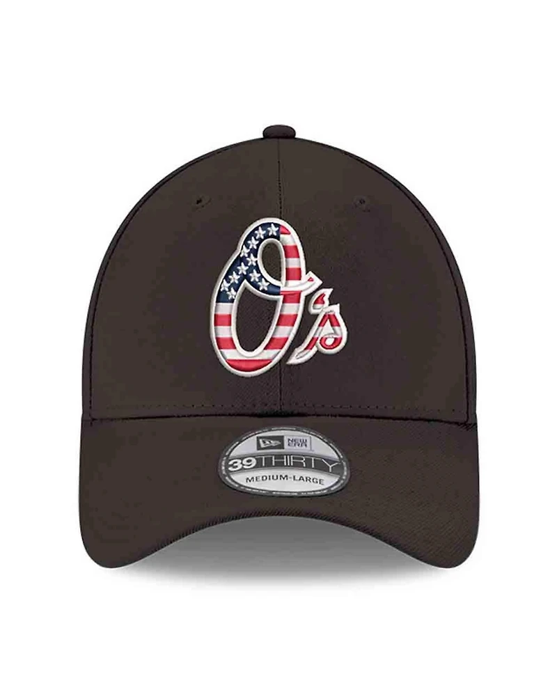New Era Men's Black Baltimore Orioles America 250 39THIRTY Flex Hat