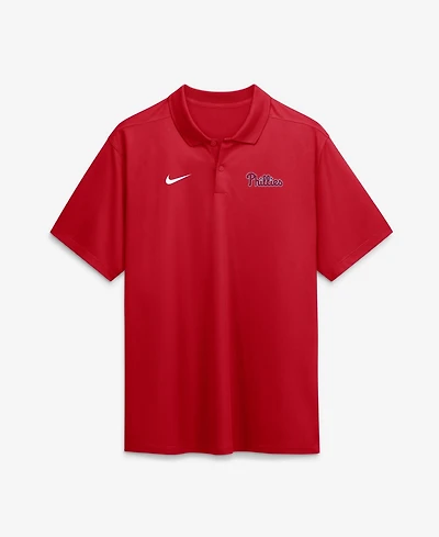 Nike Men's Red Philadelphia Phillies Dri-fit Victory Polo Shirt