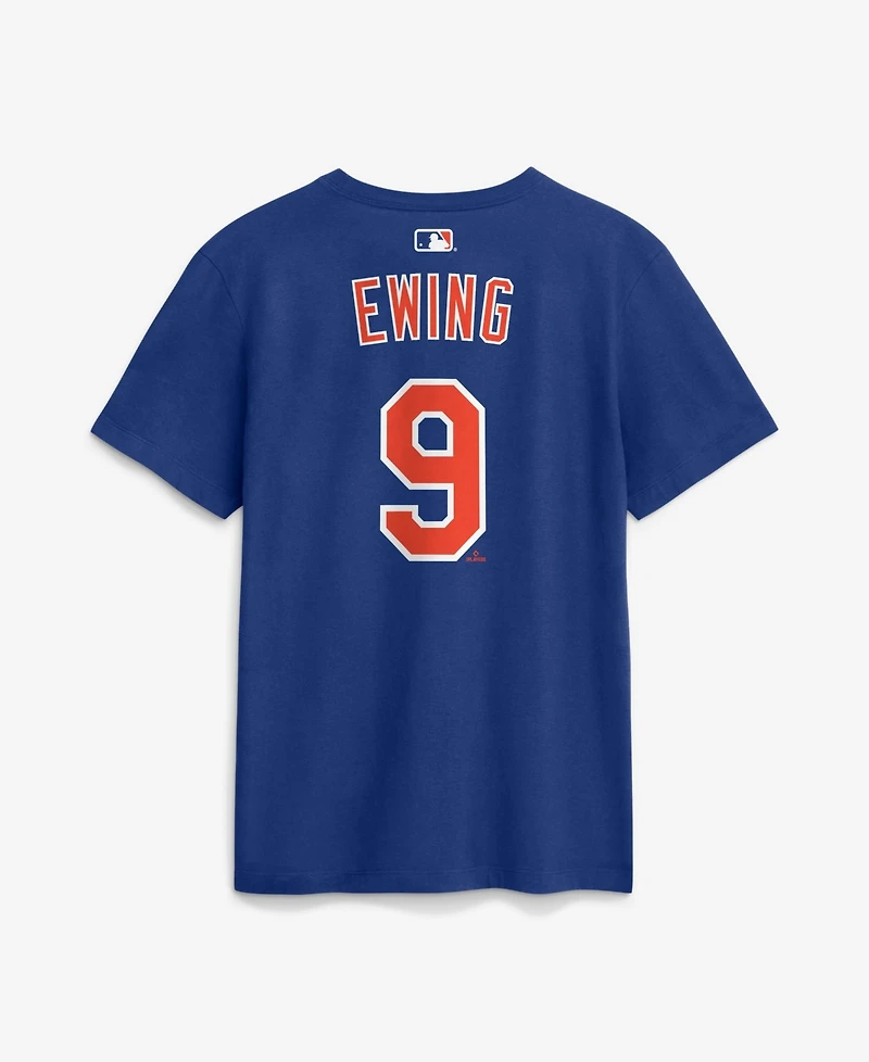 Nike Men's Aj Ewing Royal New York Mets Name & Number T-Shirt