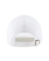 '47 Brand Men's White New York Knicks Pensacola Clean Up Adjustable Hat