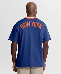 Nike Men's Royal New York Mets Cooperstown Collection Ringer T-Shirt