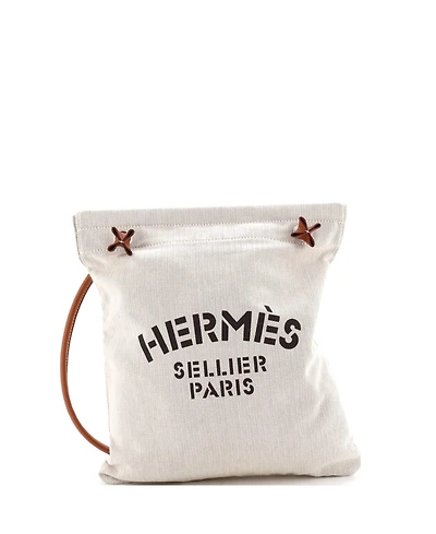 Pre-Owned HERMES Mm Aline Bag Toile