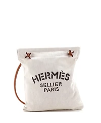 Pre-Owned HERMES Mm Aline Bag Toile