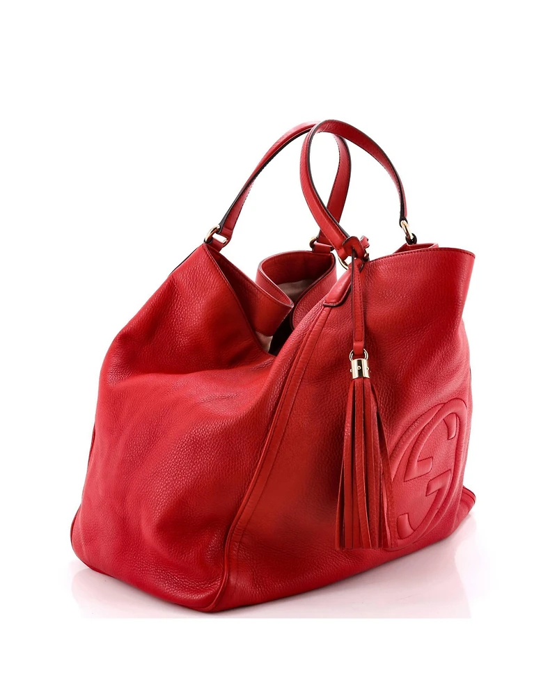Pre-Owned Gucci Large Soho Shoulder Bag Leather