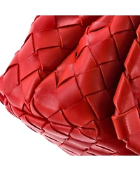 Pre-Owned Bottega Veneta Small Convertible Flap Shoulder Bag Intrecciato Nappa